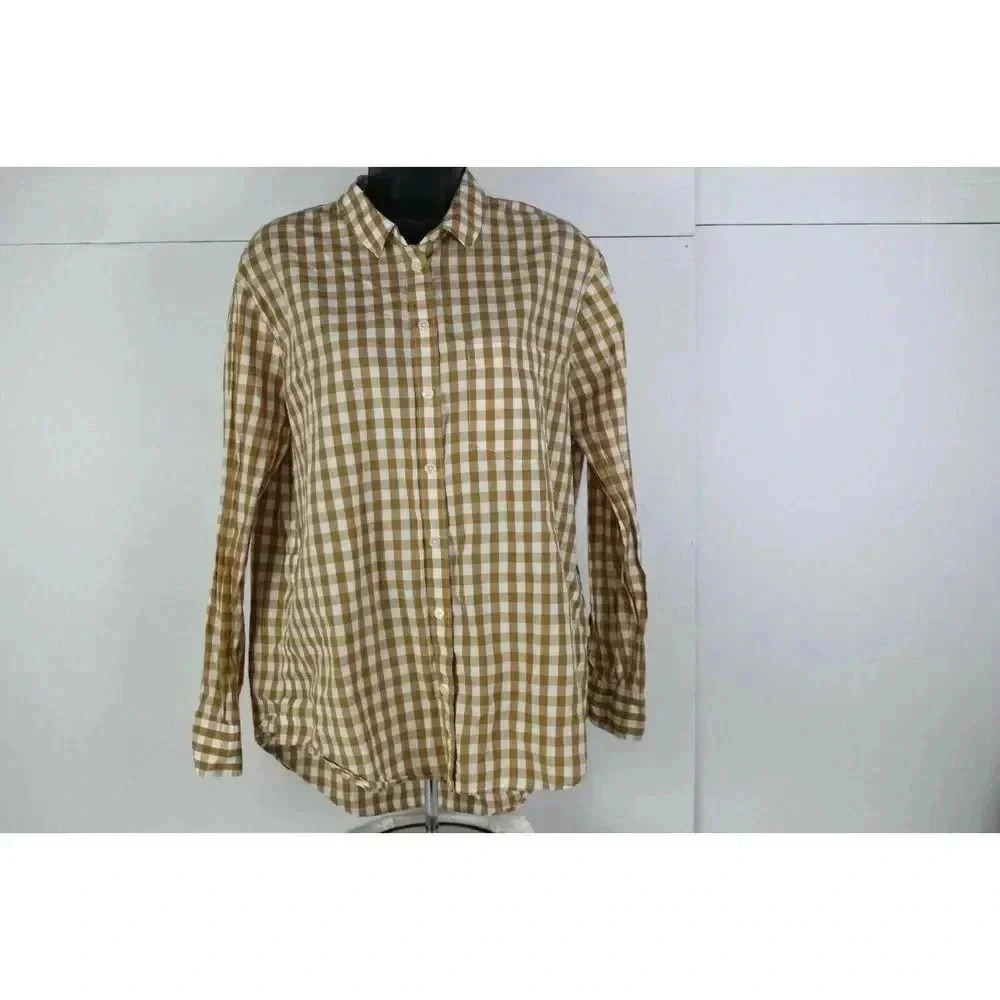 ladies Madewell Button Down Shirt size M